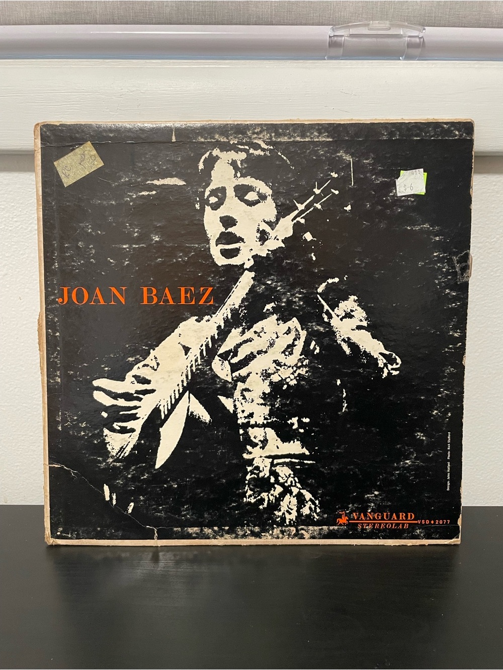 Joan Baez Self-Titled Debut Vinyl LP Record VSD-2077 Vanguard 1960